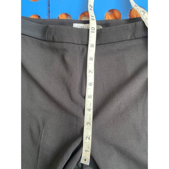 Calvin Klein Black Modern Essentials Trousers Pants Size 4 NWT - Picture 11 of 12